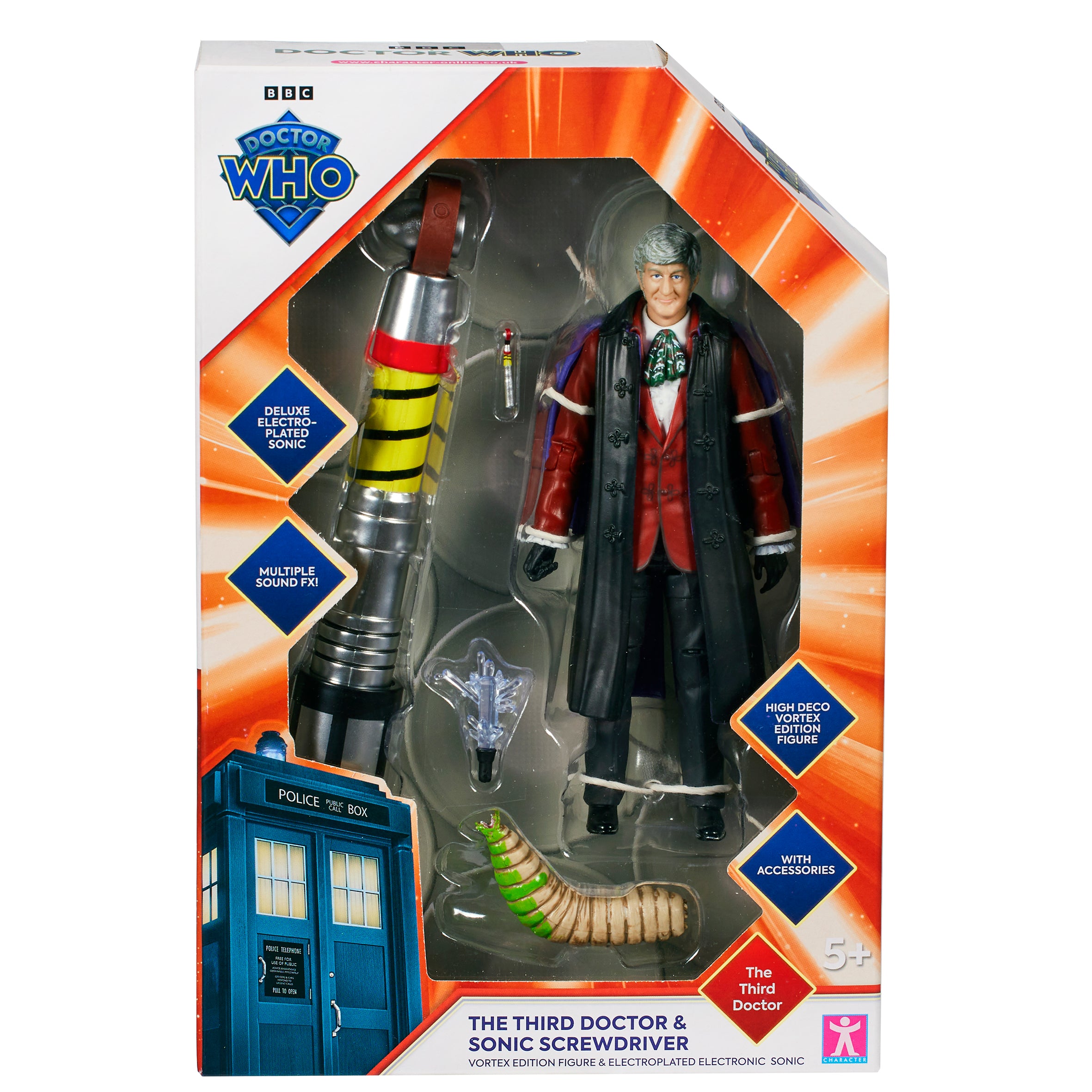 Third Doctor and Sonic Screwdriver Set | Character Group