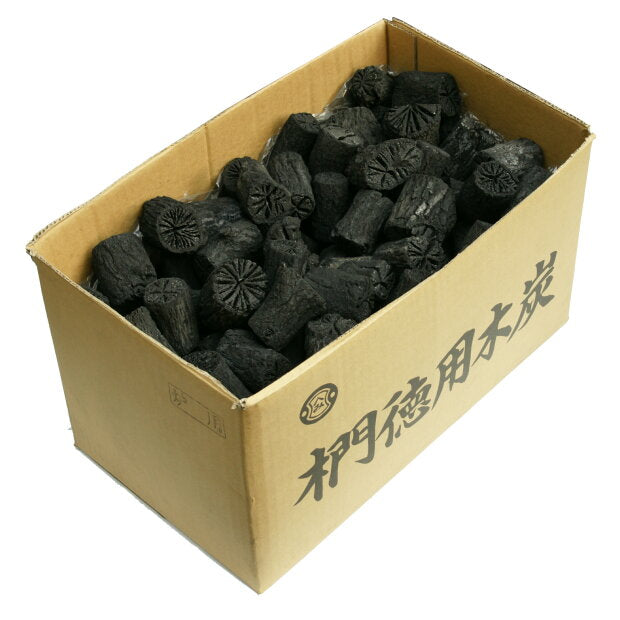 愛媛産】クヌギ炉用 太め胴炭15本 愛媛産】クヌギ炉用胴炭約5kg 【愛媛