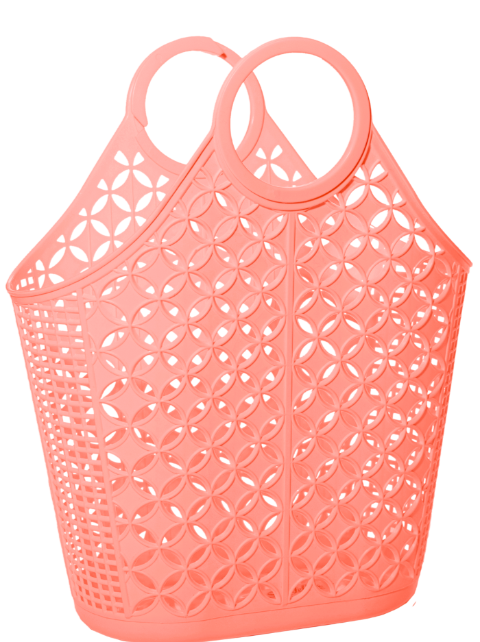Atomic Tote Jelly Bag - Peach – Cheeky Plum