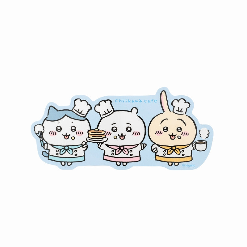 ちいかわカフェ ゆるカットビッグステッカー（コックさん） | ちいかわ