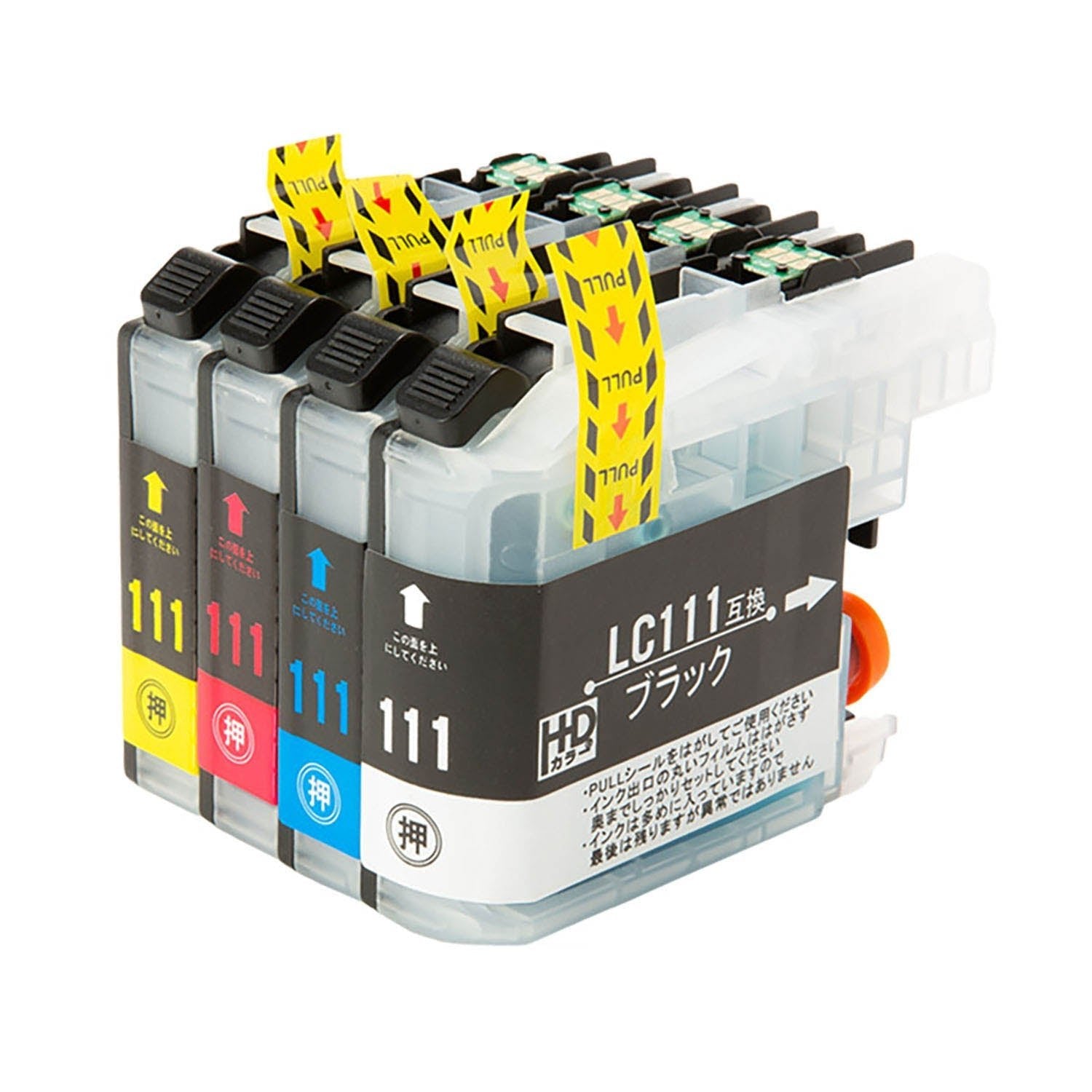 ブラザー用 LC111-4PK 洗浄カートリッジ 4色セット – インクのチップス本店