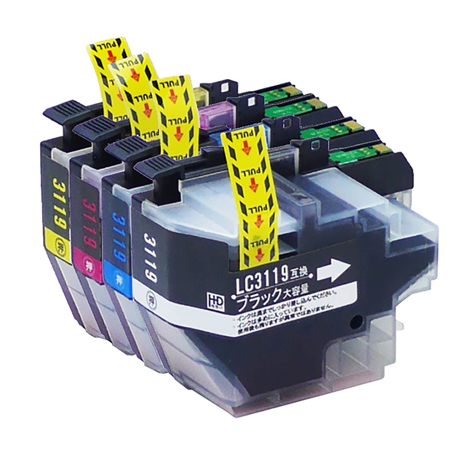 LC3119-4PK 互換インク 4色セット ブラザー用【インクのチップス本店】