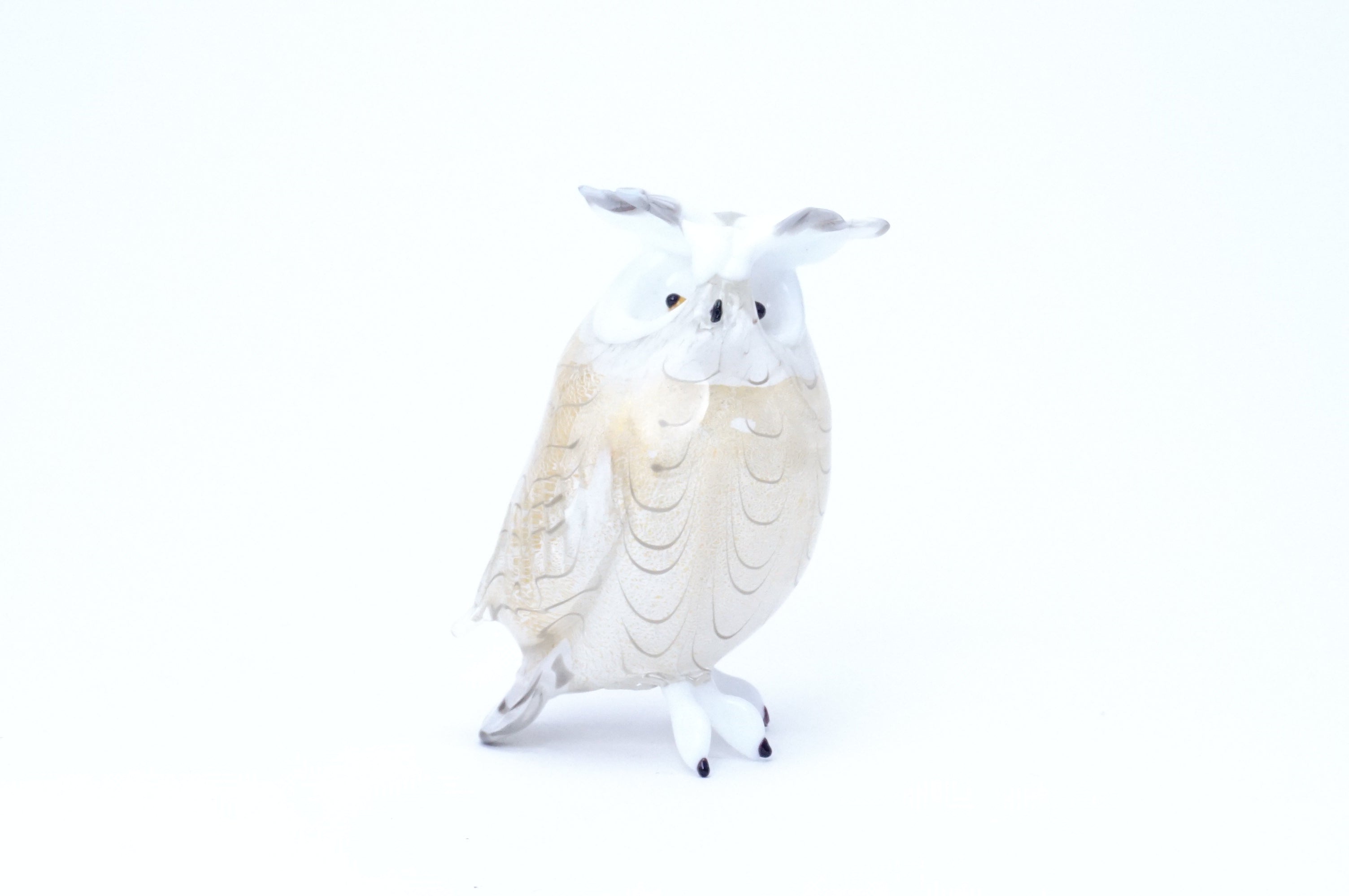 ムラーノガラス（ベネチアングラス）〈オブジェ／置物〉ふくろう（大