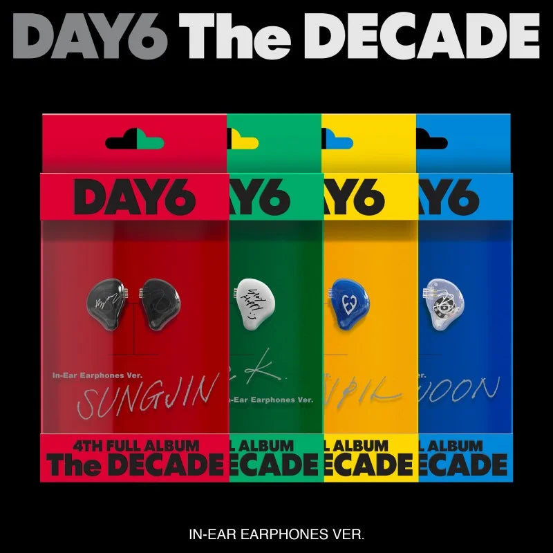 DAY6 4th Album - The DECADE (In-Ear Earphones Ver.) – Choice Music LA