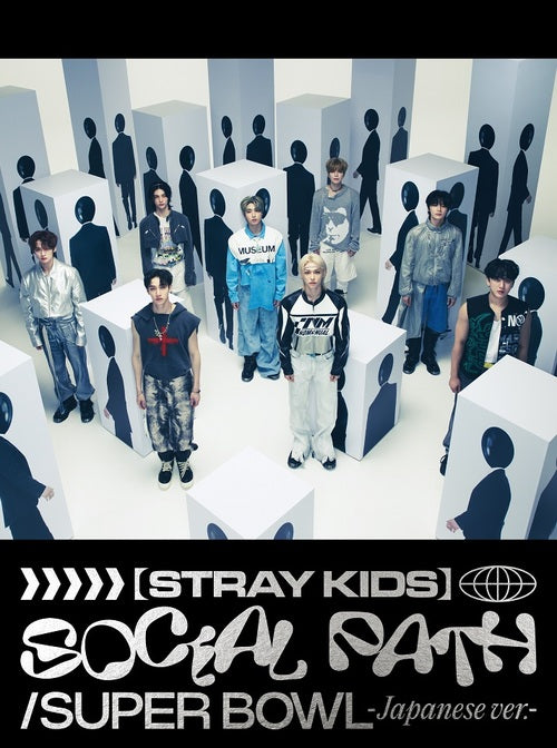 Stray Kids 1st EP in Japan - Social Path / Super Bowl (Limited