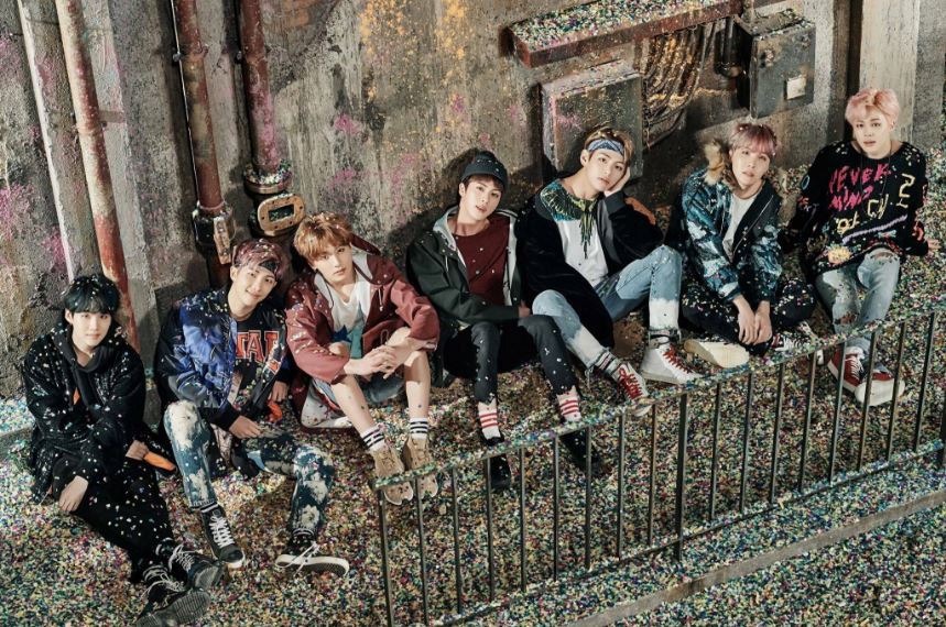 BTS - You Never Walk Alone Official Poster - Photo Concept Right
