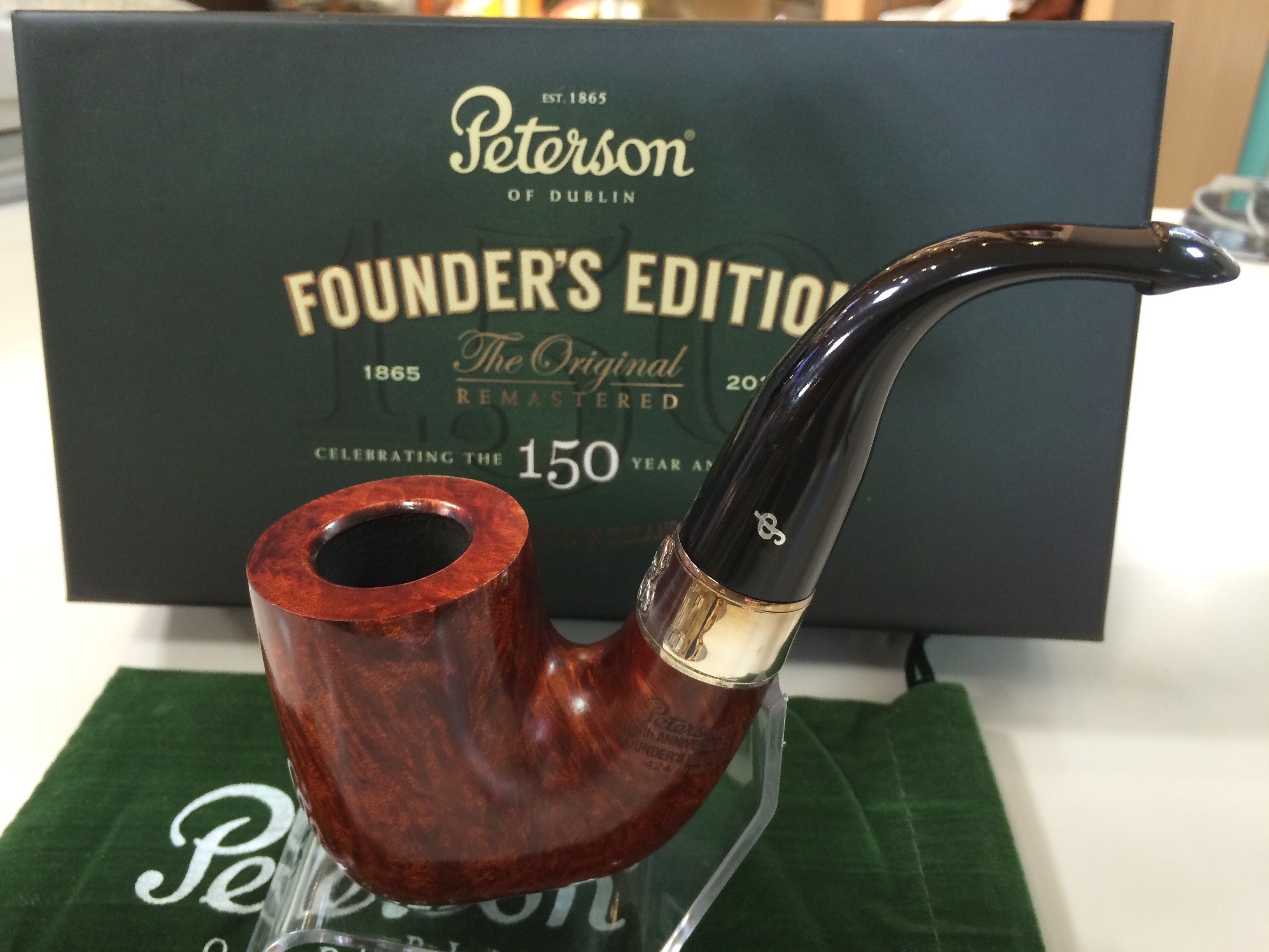 ピーターソン 150周年記念パイプ ”ファウンダーズ・エディション