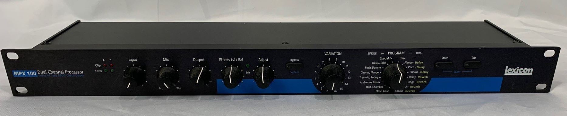 Lexicon MPX100 Dual Channel Multi-Effects Processor – CLAIR Used Gear