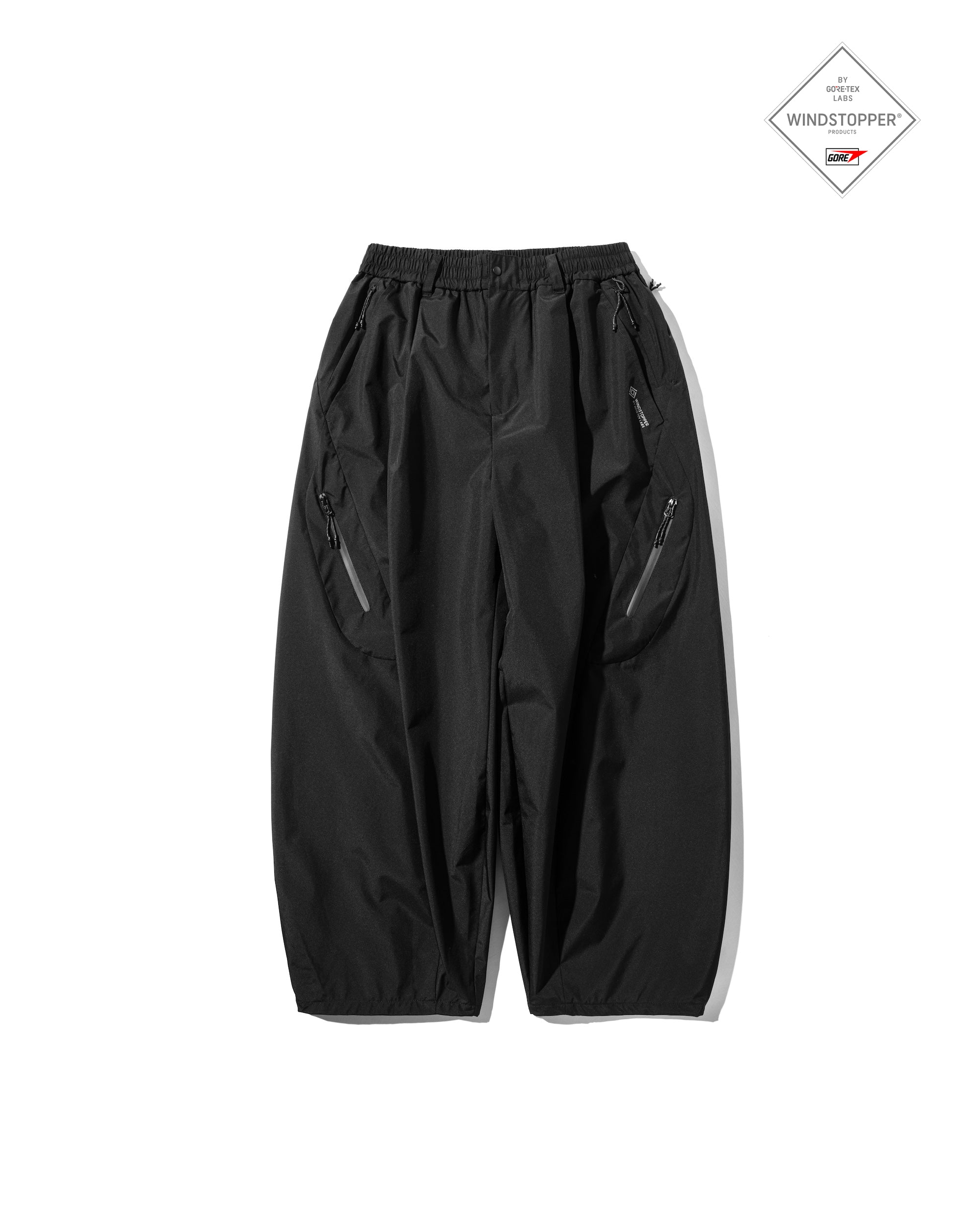 phenix WINDSTOPPER® by GORE-TEX LABS TECH MASSIVE TWISTED PANTS (BLAC