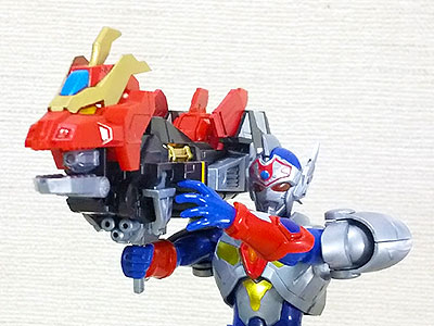 スーパーミニプラ 電光超人グリッドマン ダイナドラゴン＆グリッドマン