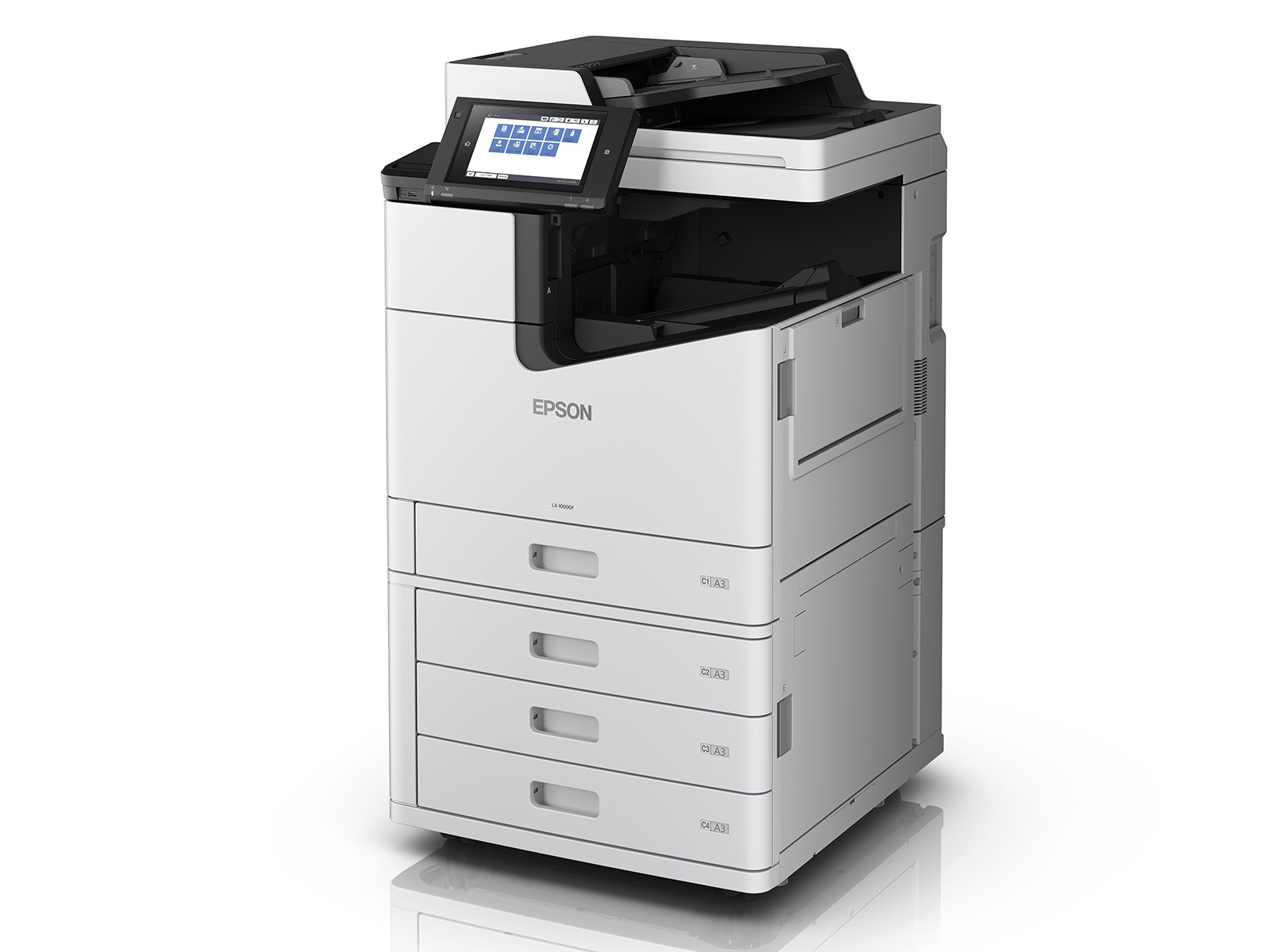 エプソン、新開発ラインヘッドで毎分100枚の高速印刷を実現したA3