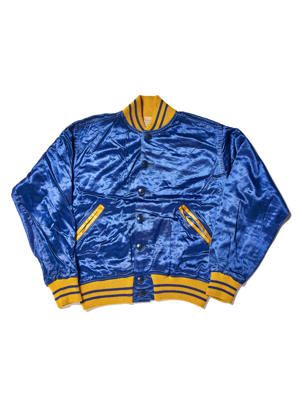 1950s WILSON SATIN VARSITY JACKET