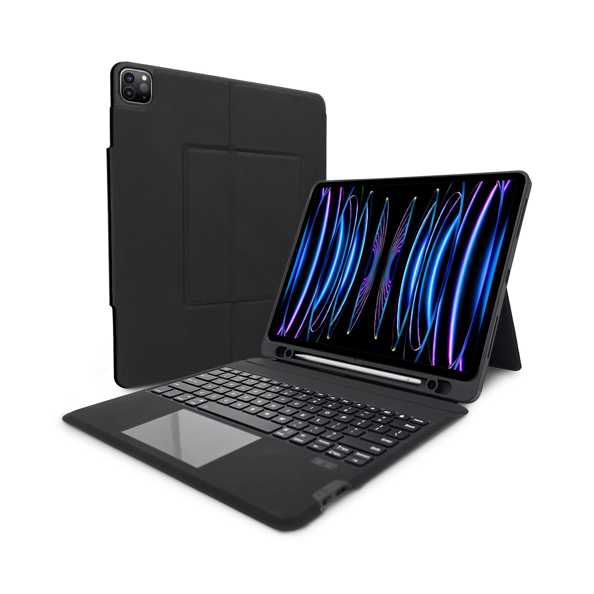 Bluetooth Keyboard Case w/ Trackpad for iPad Air 13” (M2, M3