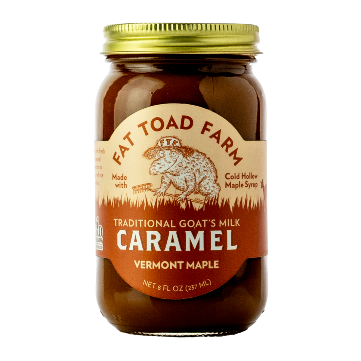 Fat Toad Caramel - Vermont Maple – Cold Hollow Cider Mill