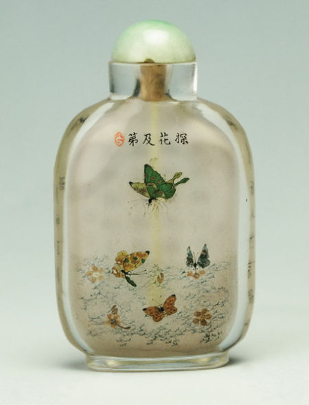 武汉博物馆藏清代鼻烟壶撷珍_文玩杂项_新浪收藏_新浪网