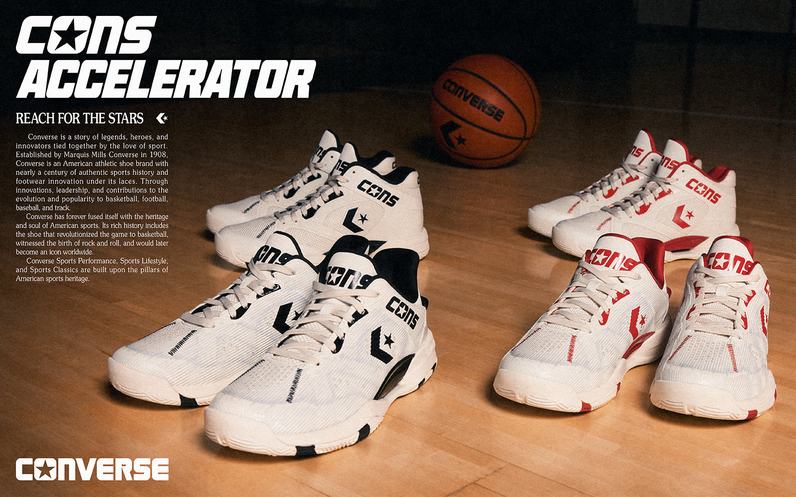 CONS ACCELERATOR」2026春夏コレクションが登場｜コンバース公式