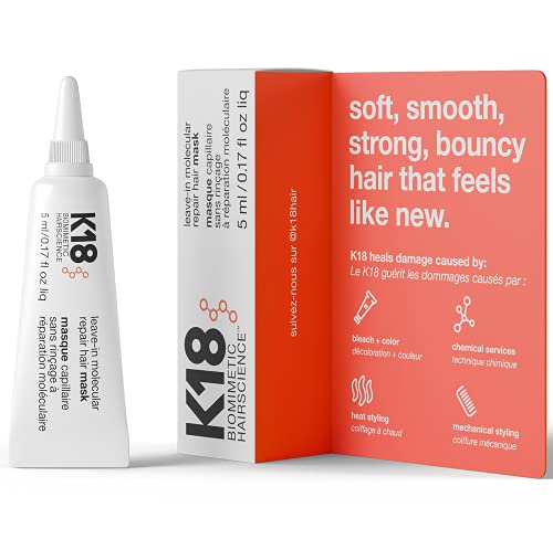 K18 リーブイン モレキュラー リペア ヘアマスク 5ml – COSMADELICA