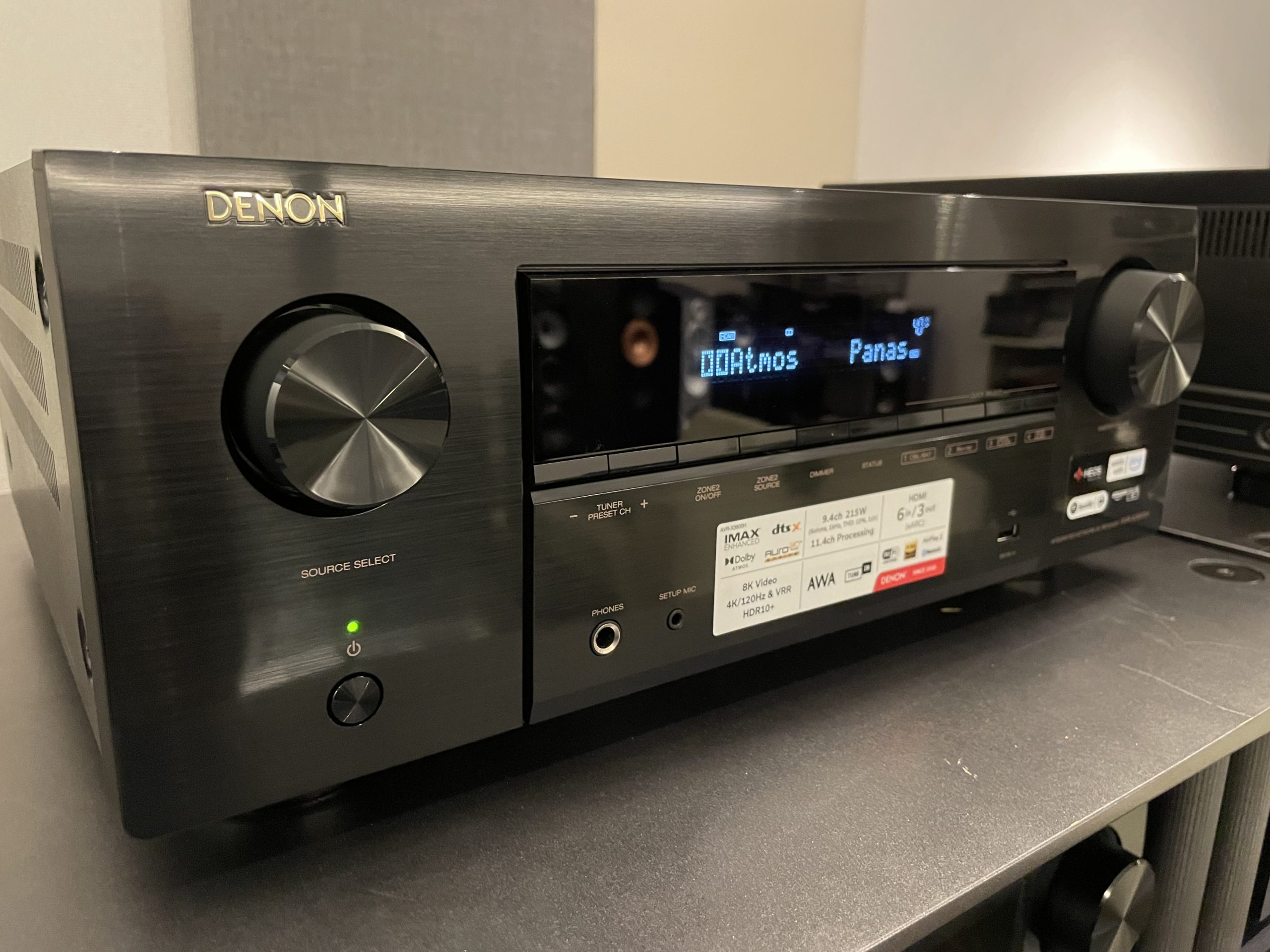 名古屋店】今、話題のAVアンプ『DENON AVR-X3800H』でサブウーハー3台