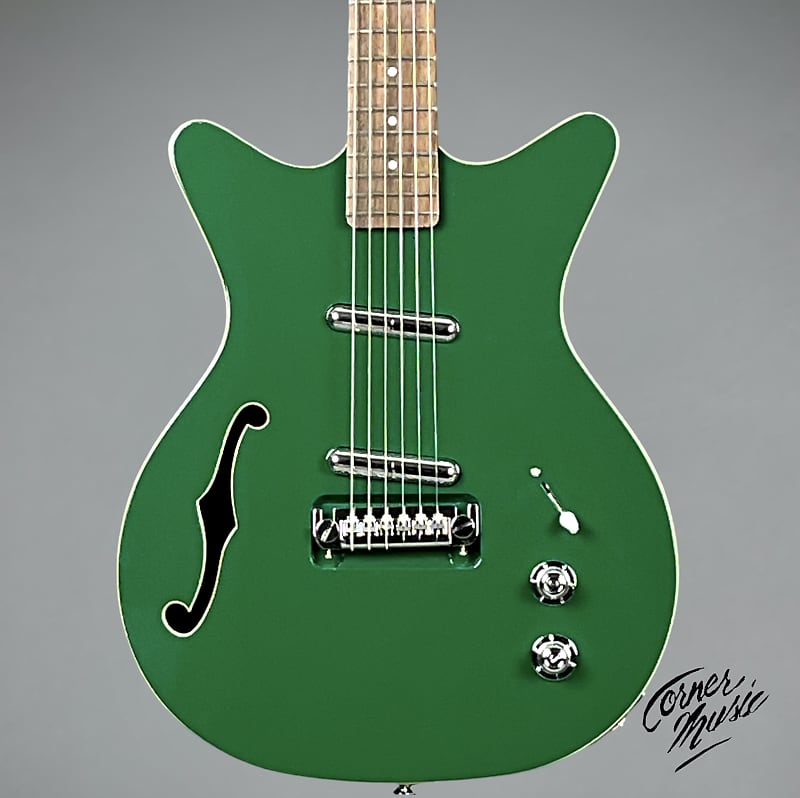 Danelectro Fifty Niner DC Semi-Hollow 2024 - Jade Green – Corner Music