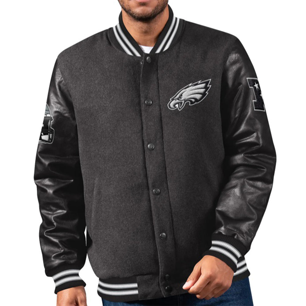 Starter Philadelphia Eagles First Rounder Varsity Jacket – CROWN