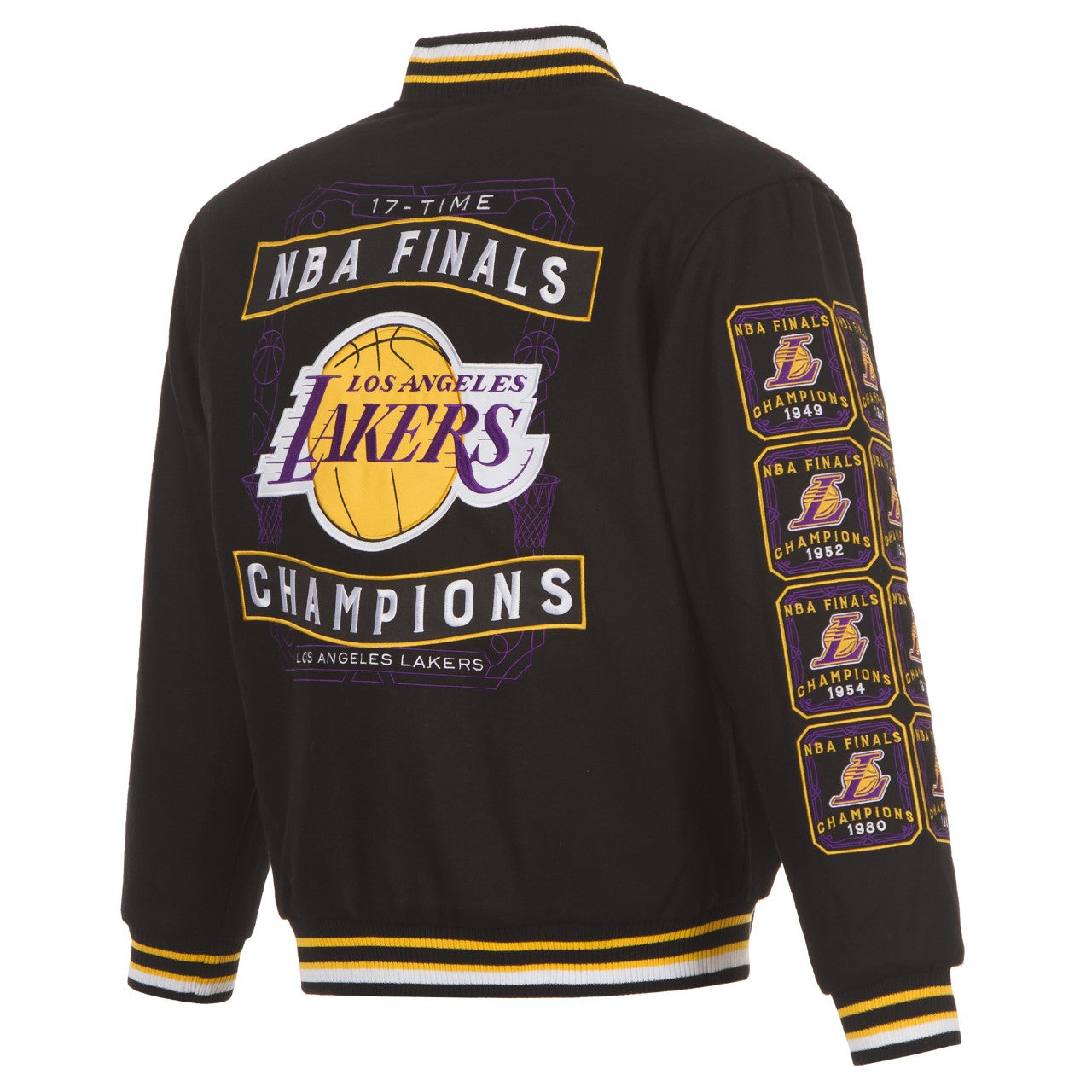 Los Angeles Lakers 17 Time NBA Finals Champions Reversible Jacket