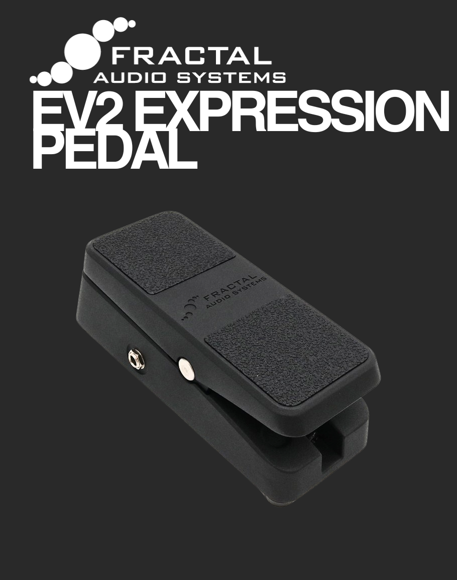 PRE-ORDER Fractal EV-2 Expression/Volume Pedal – Davis Guitar