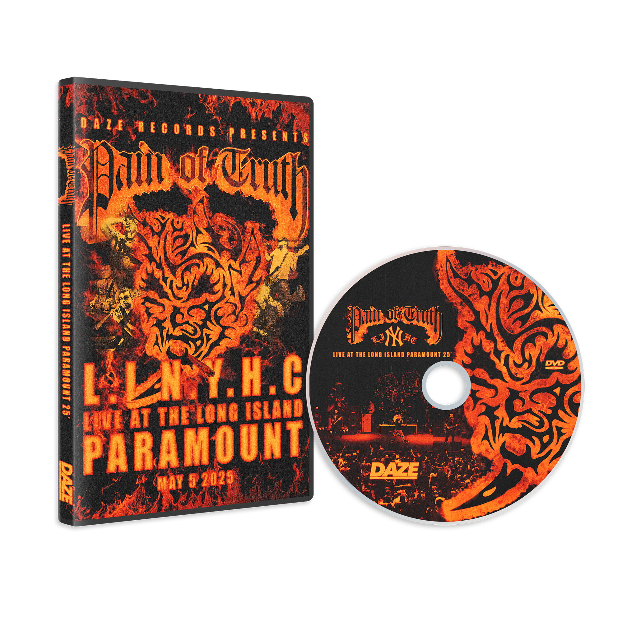 Pain of Truth - Live At The Long Island Paramount DVD – DAZE