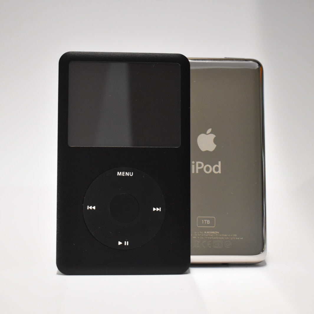 iPod classic - Black | Flash Storage and Extended Battery – DCG !Pod