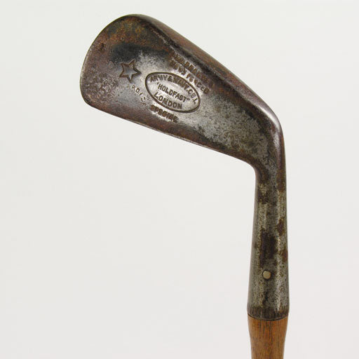 アンティーク 木製 ゴルフ クラブ ヒッコリー アイアン C 100年