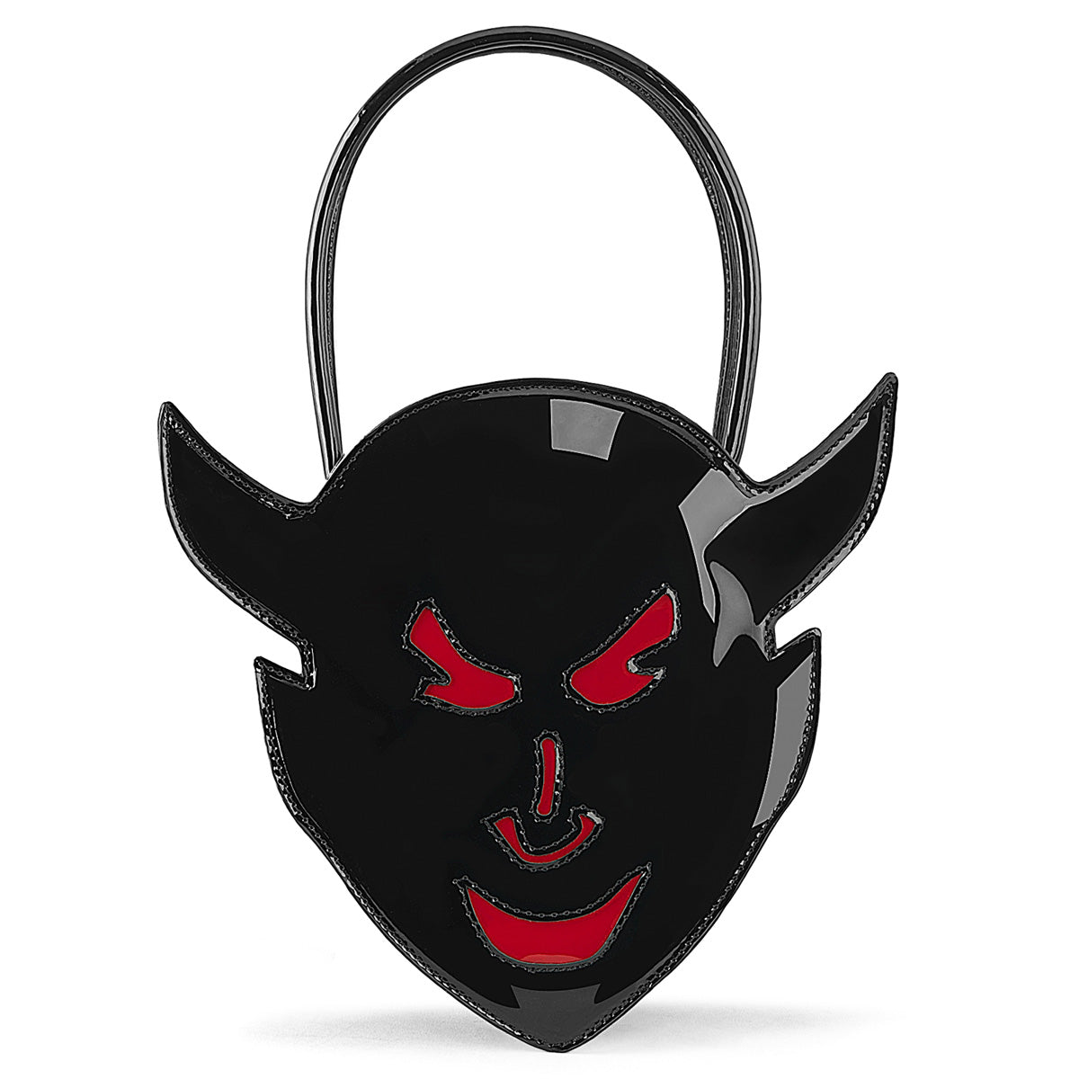 Demonia Patent Devil Head Handbag – Demonia Cult