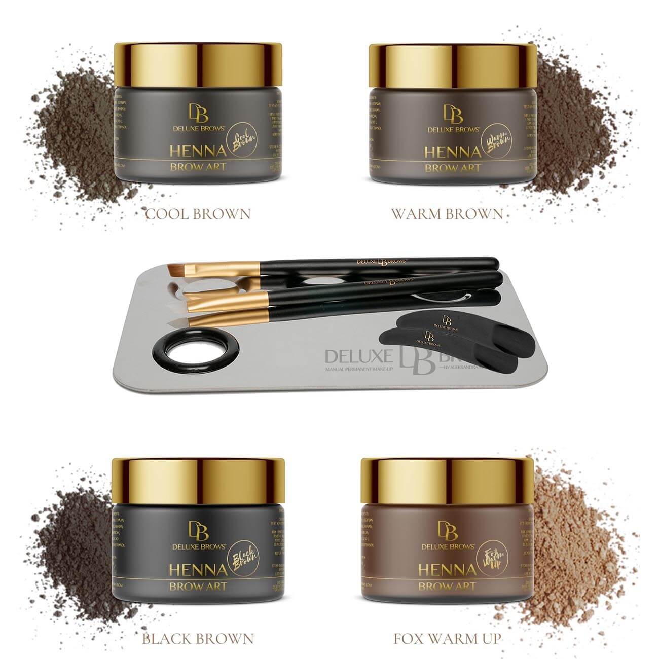 Henna Brow Art Starter Kit + Certification Training Online