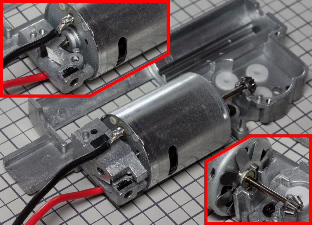 電拳 電動コンパクトマシンガン・メカボックス組み立て説明(コン電