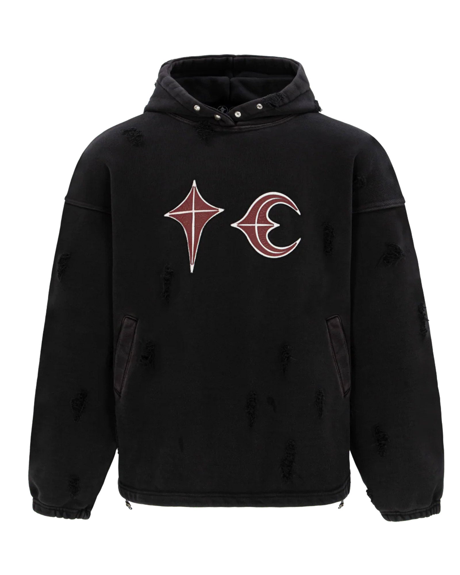 THUG CLUB(サグクラブ)「 ROCK HOODIE / BLACK 」 | Detail