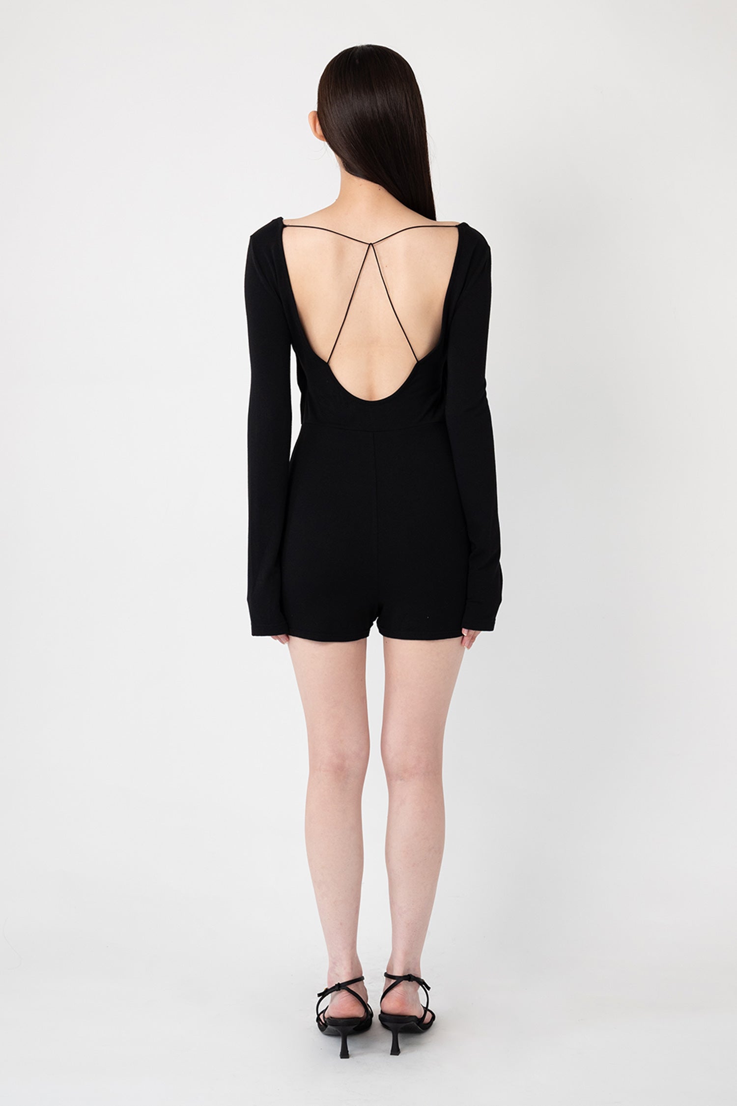 Collagen Square Neck Romper – determ;