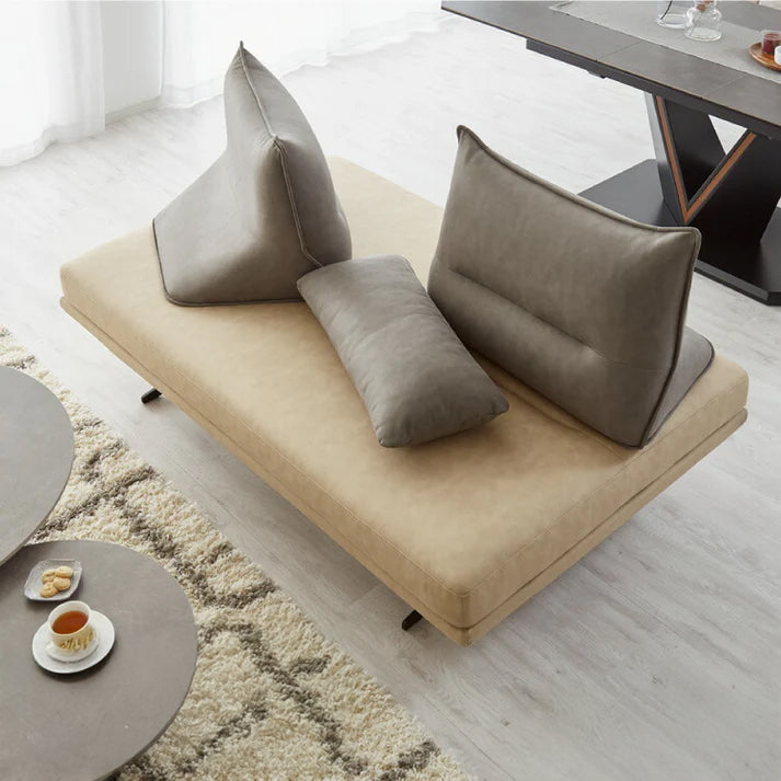 ソファ 2人掛け アイランドソファ 背もたれクッション×2 ソファセット