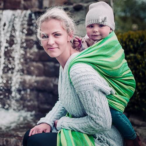 ベビーラップ 新生児から体重制限がなく抱っこやおんぶに使える