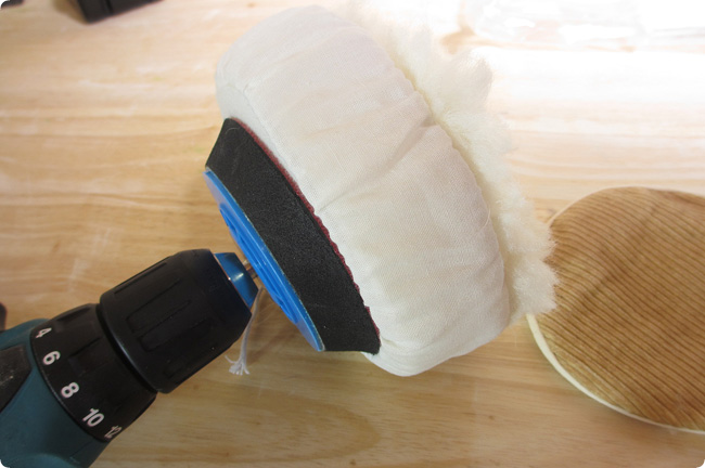 ドライバドリルや電気ドリルで磨き作業 | DIY引き篭り部