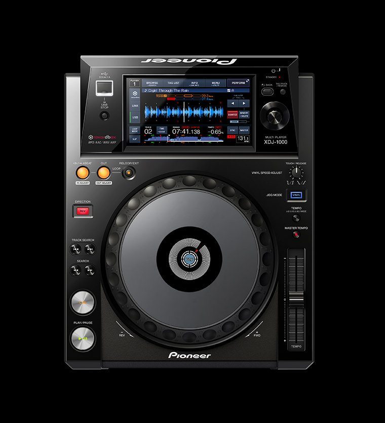 A CDJ with no CD? That's the Pioneer XDJ-1000
