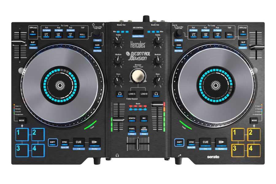 Serato + Hercules — the DJControl Jogvision – DJWORX