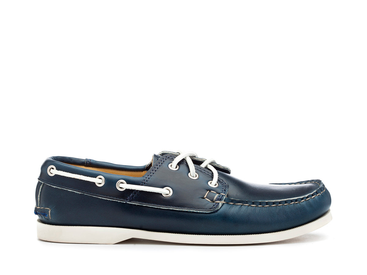 Classic Boat Shoe Navy Cavalier – Double Monk