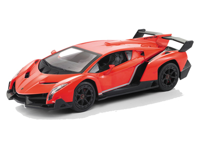 2.4GHz 1/24 RCカー ランボルギーニ ヴェネーノ (赤) – 名城・伝統美