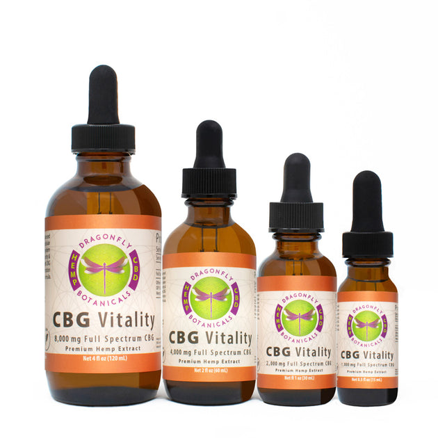 CBG Vitality Full Spectrum | Dragonfly Botanicals