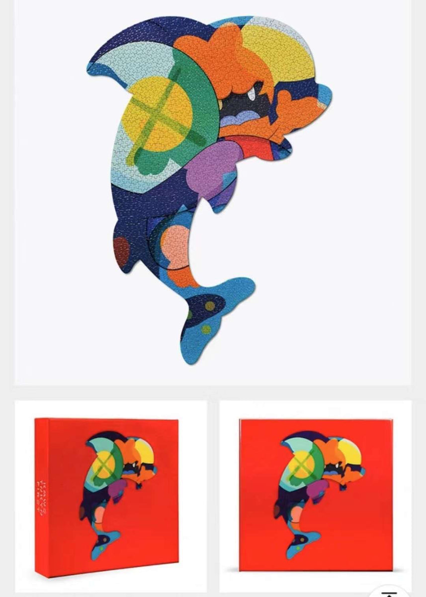 KAWS Tokyo First Piranhas When You're Sleeping Jigsaw Puzzle 1000
