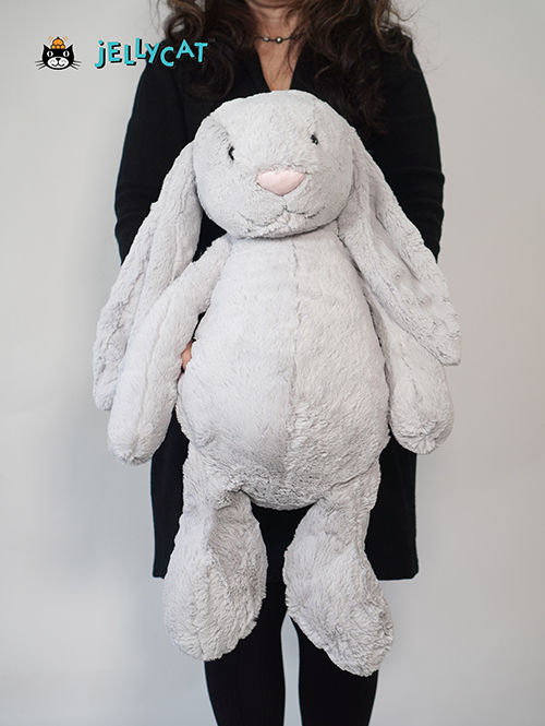 特大 Really Big 67㎝ 】Jellycat (ジェリーキャット）Bashful Silver