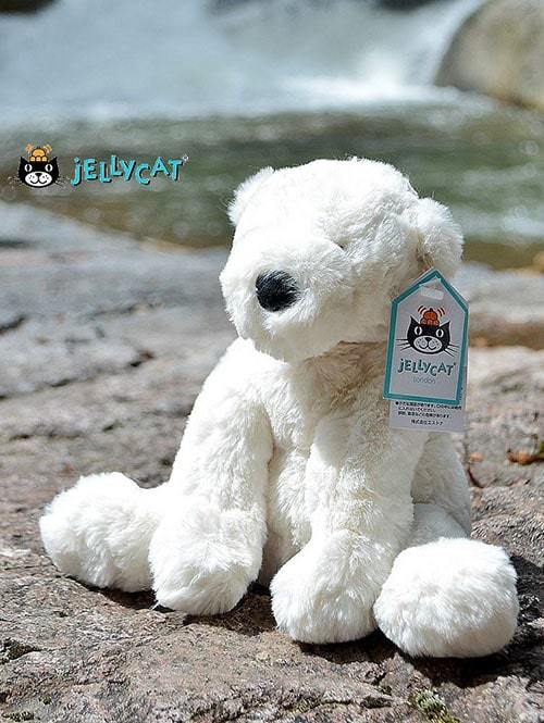 Sサイズ / 19cm】Jellycat Perry Polar Bear Small シロクマ 白くま