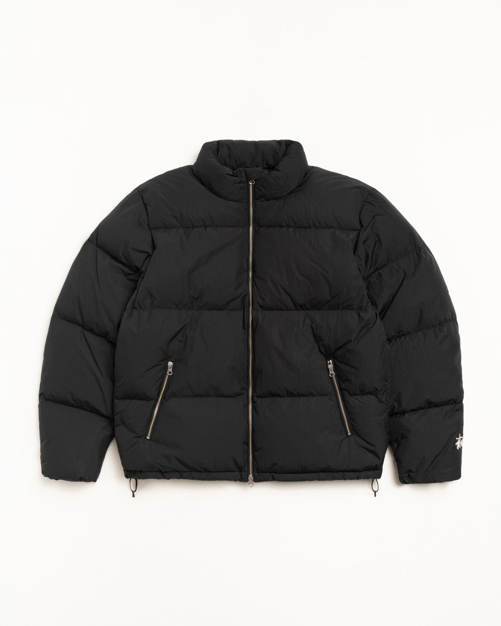 Down Puffer Nylon – Black | Outerwear | Stüssy Europe