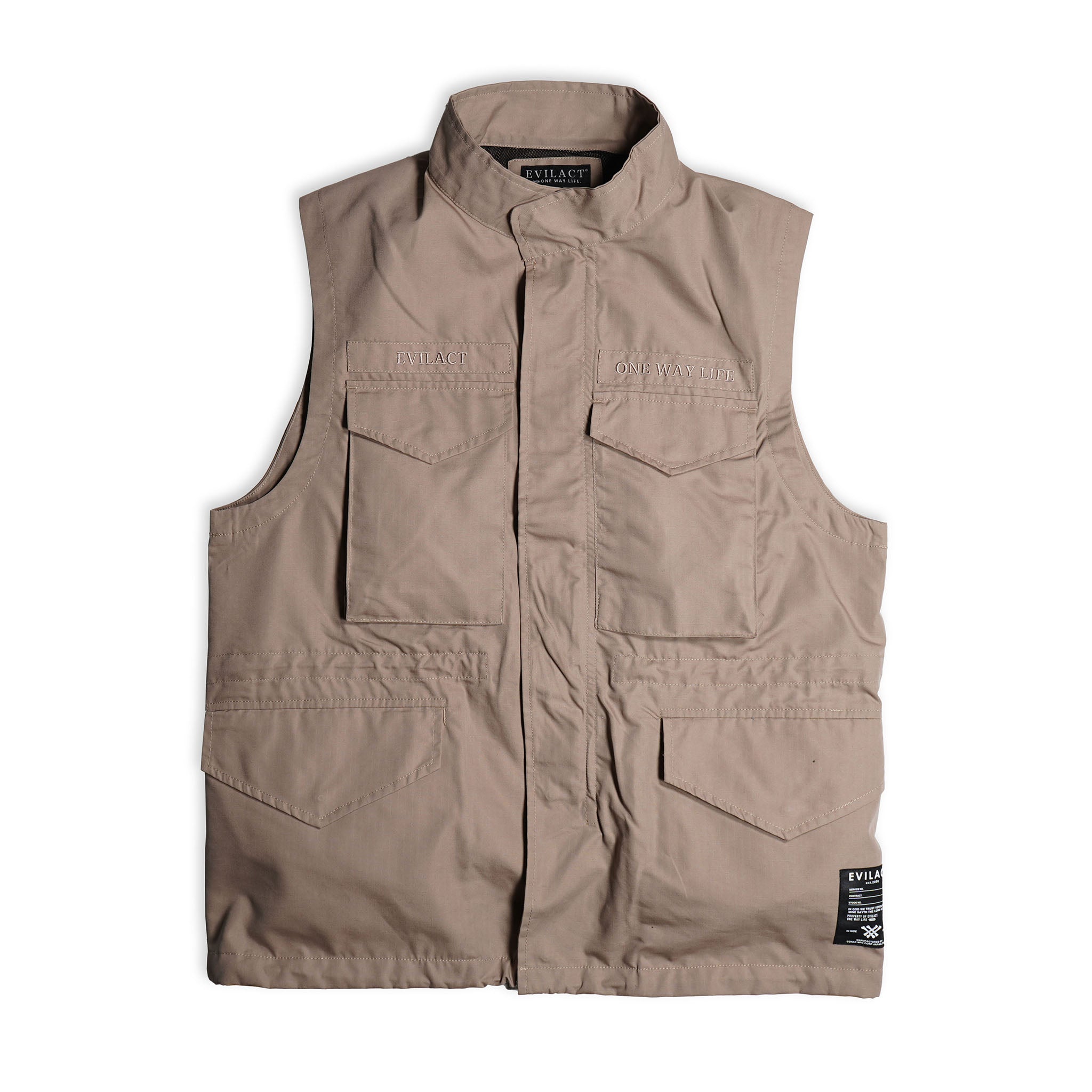 EVILACT M-65 VEST | EVILACT (イーブルアクト）Official Site
