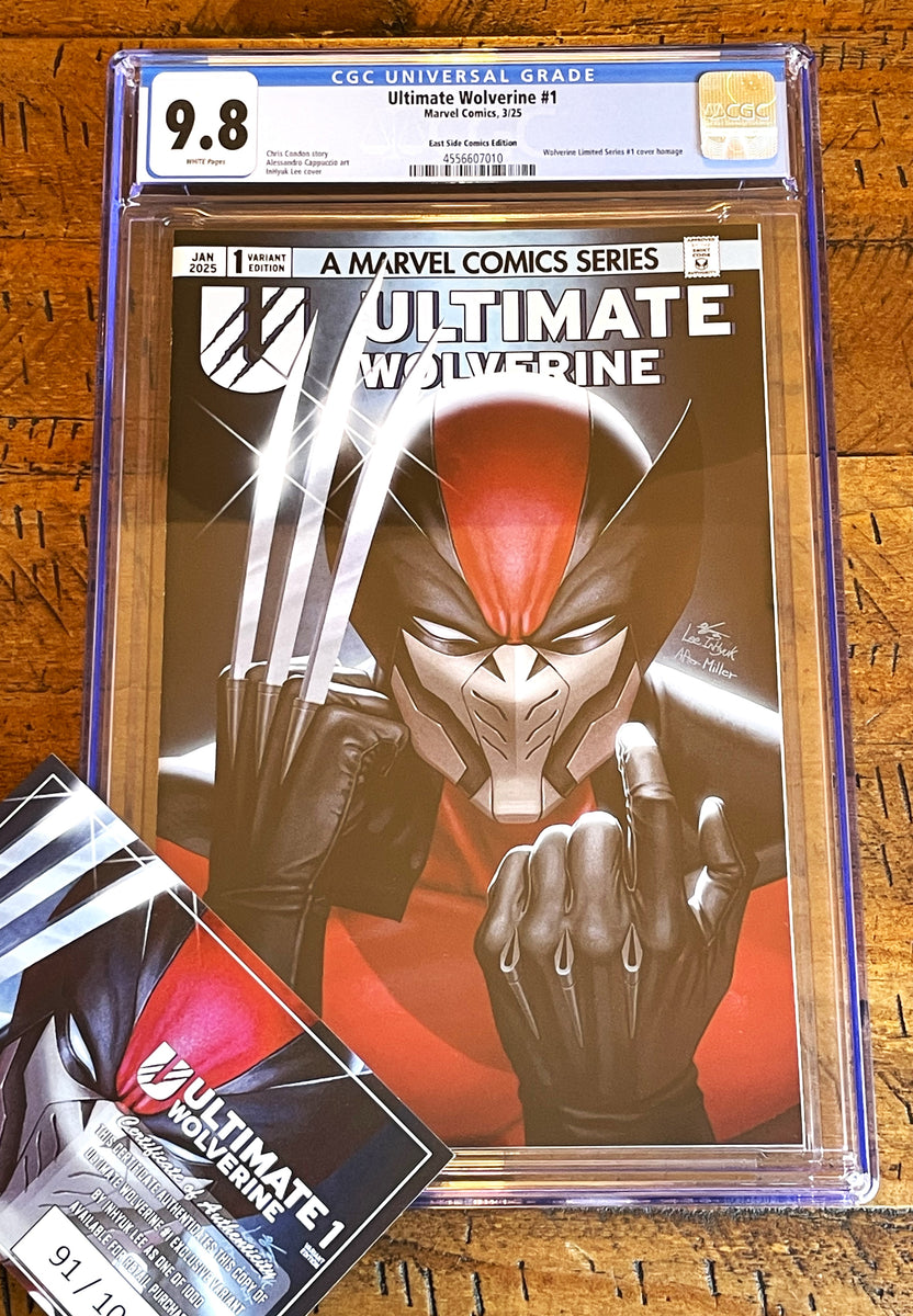 ULTIMATE WOLVERINE #1 CGC 9.8 INHYUK LEE EXCL HOMAGE VARIANT LTD