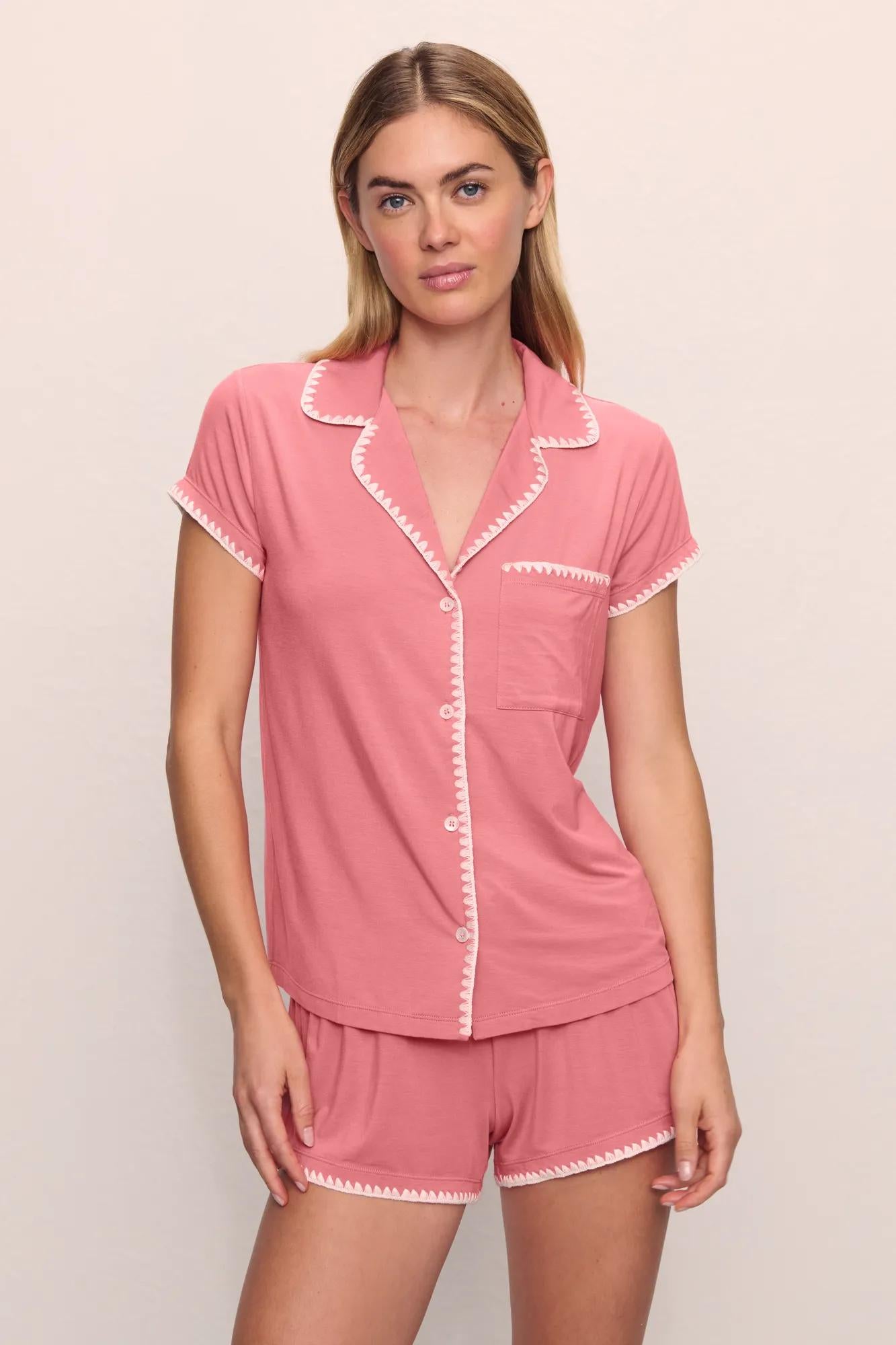 Frida TENCEL™ Modal Shortie Short PJ Set – Eberjey