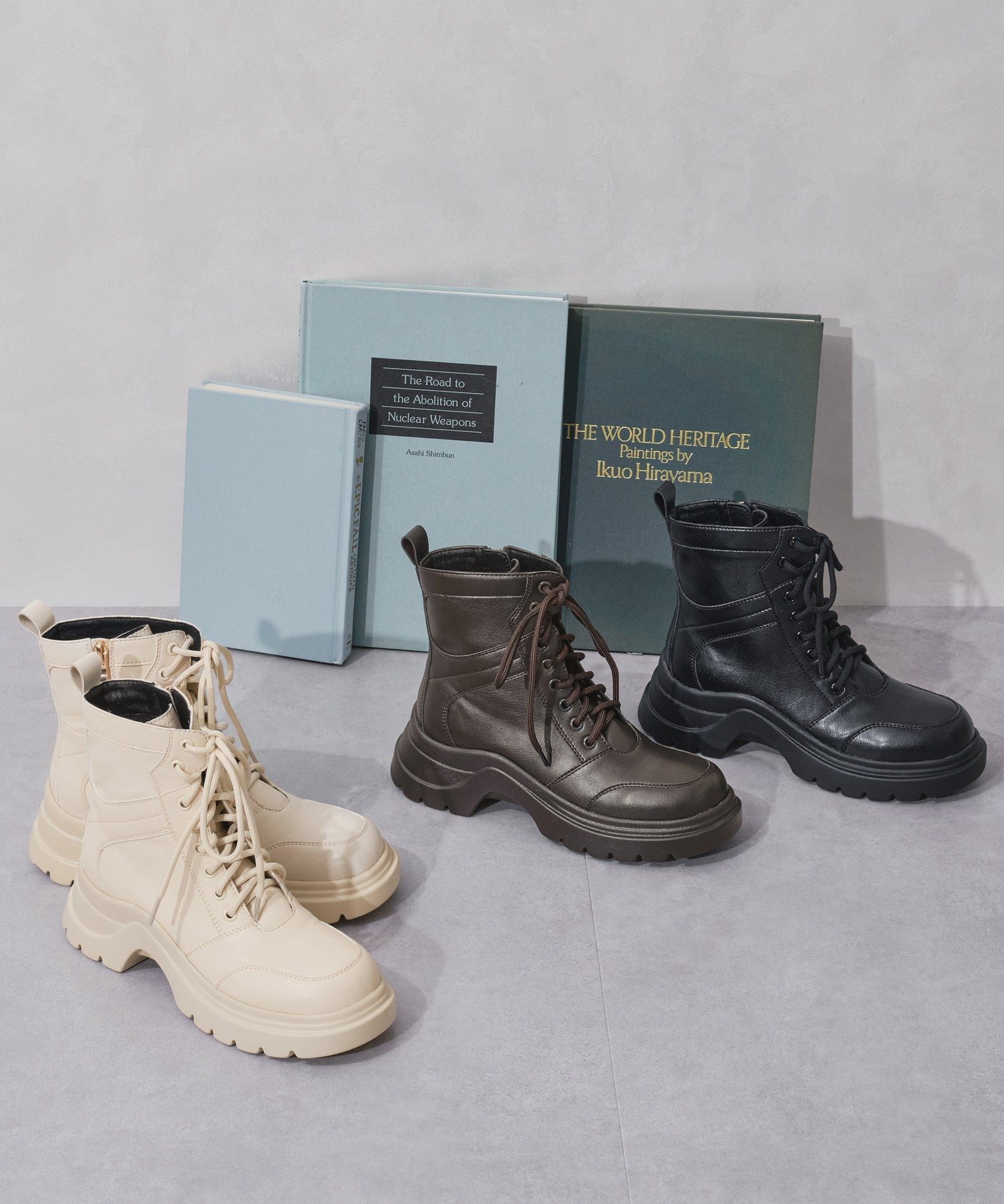 厚底レースアップブーツ/51401 – ORIENTALTRAFFIC